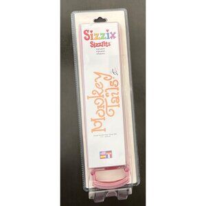 Sizzix Sizzlits Monkey Tails Font Alphabet Die Set by Stu Kilgour 38-8031